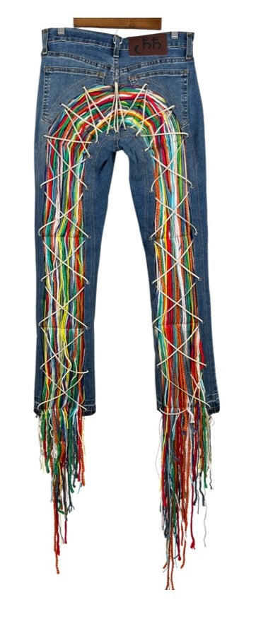Light Wash Aux Jeans