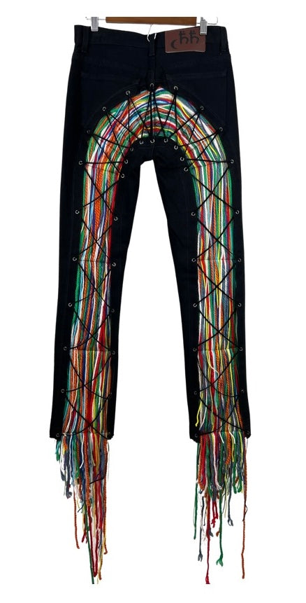 Black Multi Aux Jeans