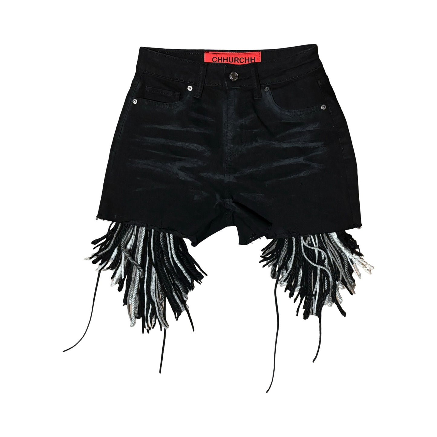 Black Vintage Aux Shorts